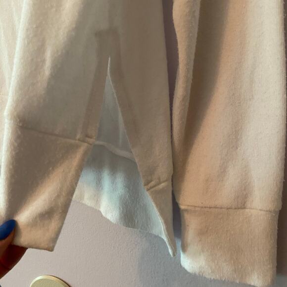 Beyond Yoga White Crewneck Pullover Sweater Loungewear Women's size Medium - Picture 5 of 9